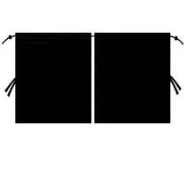 2Pcs Universal Car Privacy Side Window Sunshade, No Drilling Required Car Partition Curtain, Sun Protection Heat Insulation Blackout Curtain, Front And Rear Row Privacy Screen, Car Interior Partition Curtain, Suitable For Self-Driving Tours, Travel, Napping, Car Interior Accessories - Black - View 9