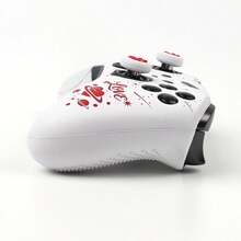 Moonlit Cats With A Loving Heart Controller Skin Compatible With Xbox E-Lite Series 2 Core Wireless Controller, RALAN 1 Controller Protector Case+2 Customised Thumb Grips Caps - View 8
