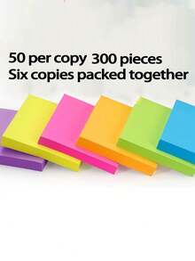 36 Books 1800 Pages 3x3 Inch Index Sticky Notes, Back To School Gift, 12 Vibrant Neon Colors Square Tear-Resistant Thick Paper Self-Adhesive Note Pads, Efficient Note-Taking And Organizing, Suitable For Students, Office, Daily Tasks, Meetings, Classroom Rewards And School Supplies, Back To School Gift, Teacher Gift (6/36 Books) - Color - View 11