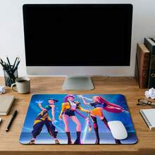 Hasbro Alfombrilla de ratón antideslizante con temática de dibujos animados 20x24cm, tamaño pequeño para escritorio, oficina, juegos & uso diario, alfombrilla de ratón de computadora con estampado de personajes lindos, regalo perfecto para fans, estudiantes & trabajadores de oficina - Multicolor - Ver 3