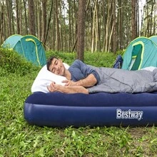 Queen Size Inflatable Mattress - Royal Blue - View 5
