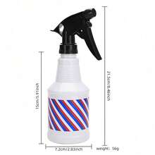 Professional Plastic Spray Bottle For Hair Salon, Refillable, Suitable For Daily Moisturizing And Gardening, Salon Beauty And Hair Care Tool - Multicolor - View 10