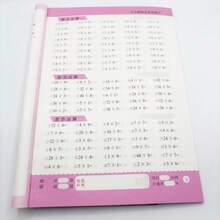 Multiplication And Division Of Nine Nines,Arithmetic Workbook,Improving Calculation Skills,Handwritten Mathematics Book,Puzzle Education,Math Learning Tools,School Supplies And Christmas Gift - Multicolor - View 4