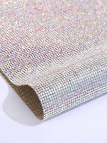 Nail Art Rhinestone Glue Mesh Diamond Sticker Crystal Rhinestone Sticker DIY Full Sheet Decoration Accessories - Multicolor - View 3