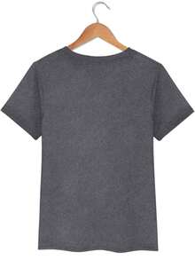 Mathematical Function Patterns, Suitable For Women, Casual, Vacation, Short Sleeve, Round Neck, Spring And Summer, Machine Washable, New Women's Clothing, Versatile For Outings And - Gray - View 5