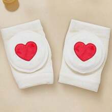 A-Class Pure Cotton Baby Crawling Knee Pads, 3D Embroidered Rabbit Non-Slip Leg Protectors, High Elasticity Breathable Anti-Collision Crawling Pads - 0-3 Years Old - View 14