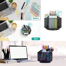 Desk Organiser & Desk Tidy With 360° Rotation,Desk Organiser & Desk Tidy With 360° Rotation,Desk Organiser & Desk Tidy With 360° Rotation - YB309 - View 5