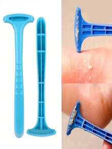 1/3pcs Portable Foot Exfoliating Dead Skin File, Manual Callus Remover, Comfortable Non-Slip Handle Design, For Removing Rough Hard Skin And Calluses, Home Foot Deep Care Tool, Unisex Pedicure Essential Repair Model - Multicolor - View 8