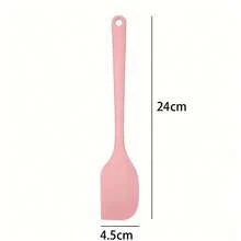 4pcs/1pc Silicone Spatula Set, Suitable For Cream, Jam And Butter, Easy To Clean, Ideal For Home, Restaurant, Dessert Shop, Baking Kitchen Tools - View 22
