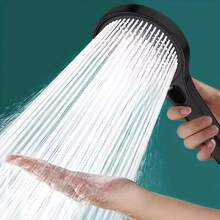 Extra Large High Pressure Shower Head, 3 Spray Modes | Complete Handheld Shower Set With Long Hose And Wall Mount Bracket, Suitable For Low Water Pressure Bathrooms - Shower Head - View 5