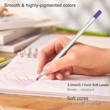 72pcs Oil-Based Colored Pencils Suitable For Drawing, Blending & Shading - Rich Multicolor Wood Pencils With Wood, Durable Color For Artists & Students, Ideal For Blending Effects,For Professional Artistic Use - 72 Colored Drawing Pencils - View 4
