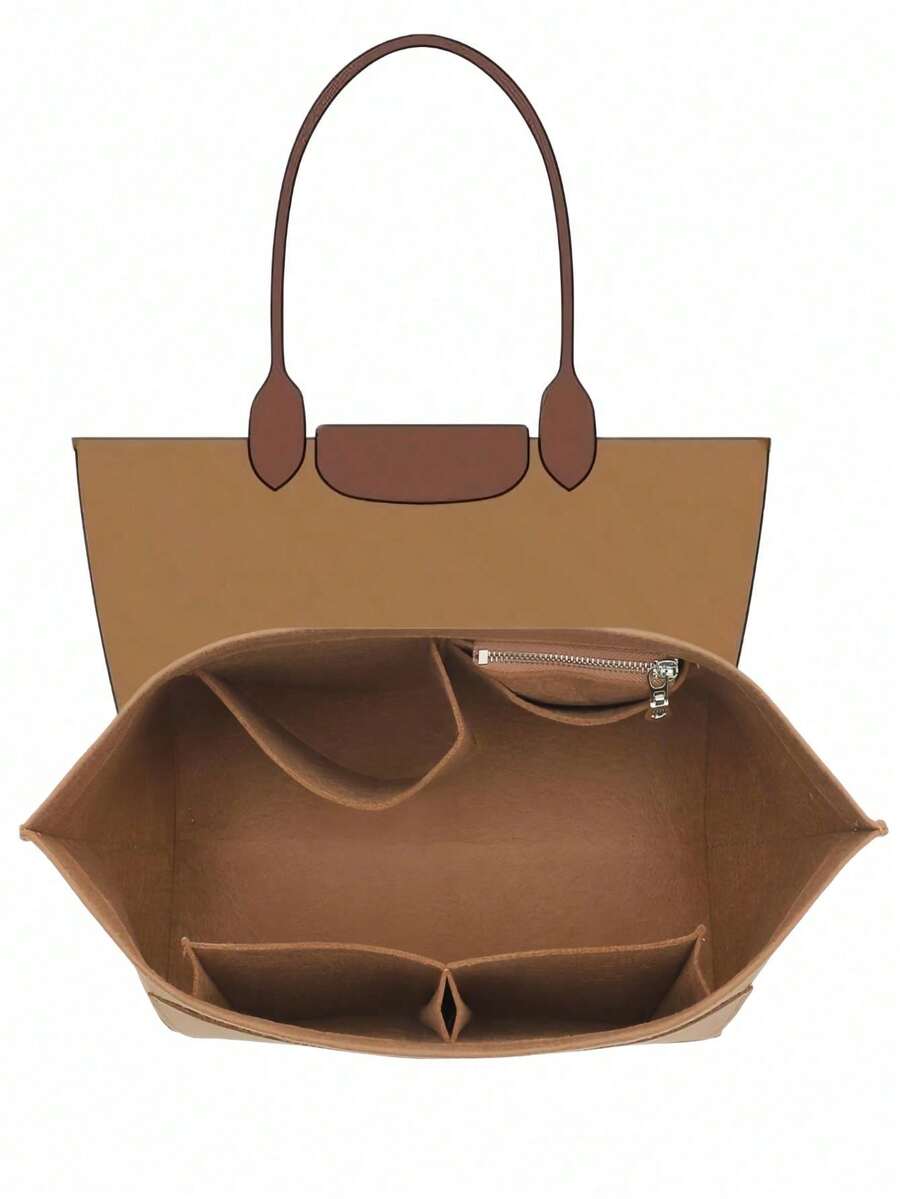 Le Pliage 托特包包內置收納整理袋，附杯架，女款包包定型內襯，8格分隔設計
