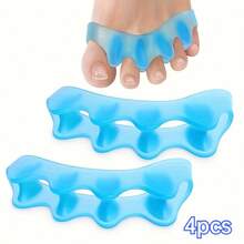 4pcs Silicone Toe Pads, Unisex, Soft Shock-Absorbing, Anti-Slip Anti-Friction, Lightweight Foot Cushions, Shoe Insoles - Toe Pads - View 11