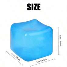 1pc Slow Rebound Mochi Squeeze Stress Relief Ball, Soft And Comfortable For Stress Relief - Multicolor - View 11