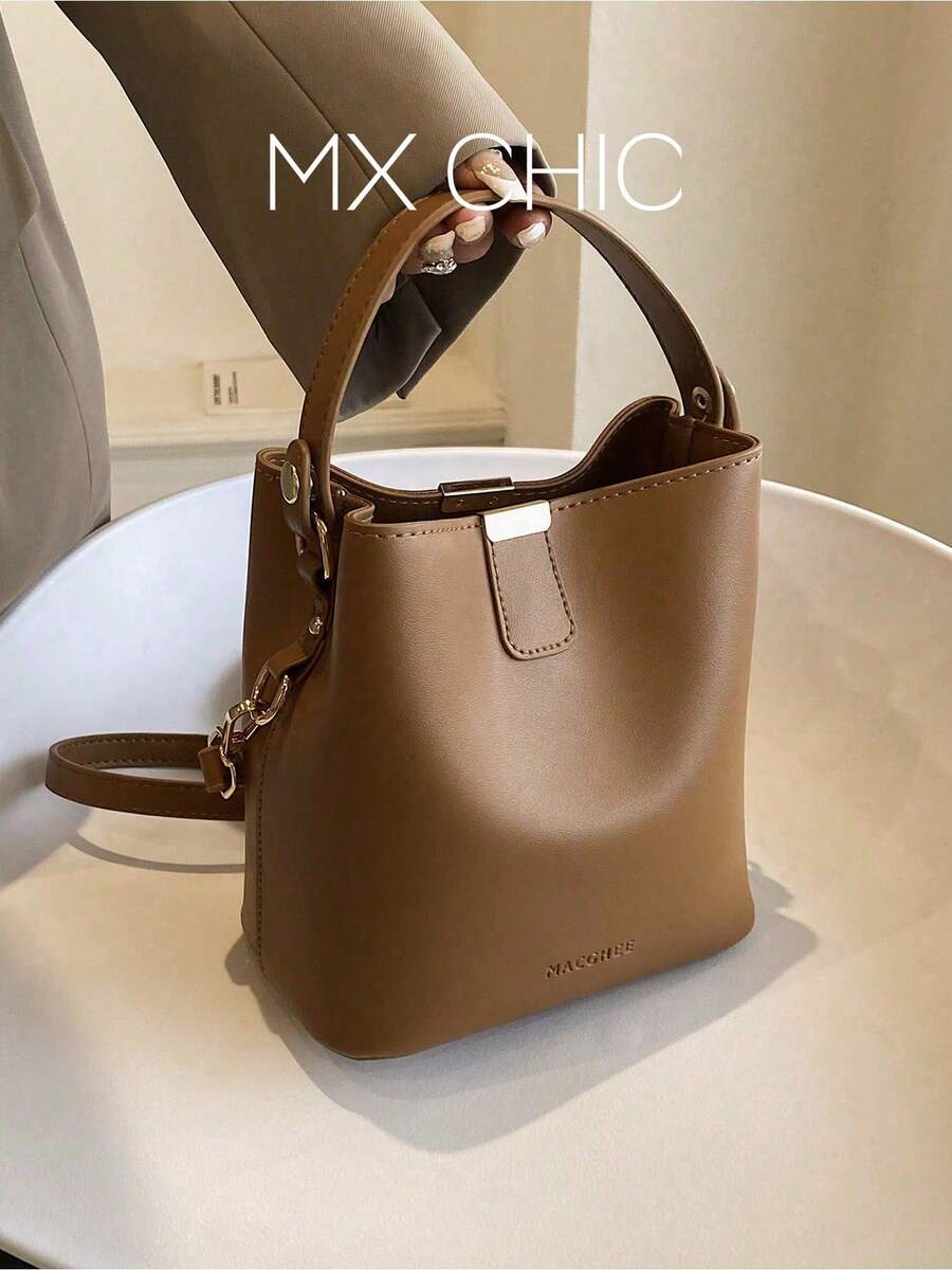 Women Wristlet Bags - Brown - View 1