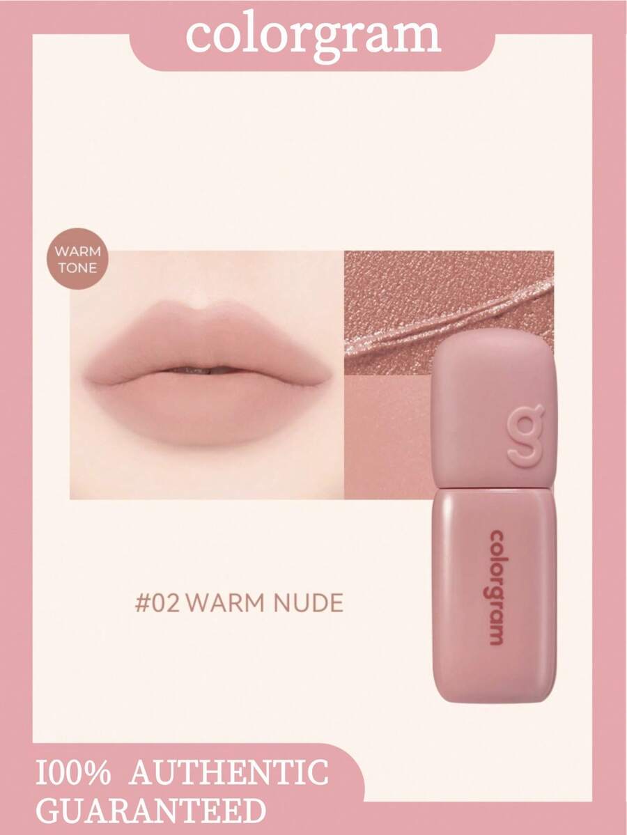 Colorgram NEW Lip Glaze 5g #02, Suitable As A Gift For Friends - Base Lip Gloss 02 - View 1