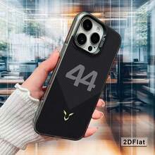 Entrega nacional Funda para teléfono: Nueva, plana 2D No.Funda para Teléfono 44 Sports, Carcasa Iridiscente Plateada, Lujosa, Elegante, Anti-Amarilleo, Resistente a las Manchas, a Prueba de Caídas, Estilosa, Moderna, Creativa, de Alta Calidad, Unisex, Compatible con iPhone Serie 17, 16, 15, 14 - 1 imagen - Ver 7