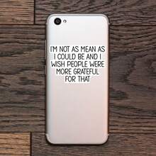 1PC Funny Sarcastic Saying Sticker, I'm Not As Mean Slogan Quote Vinyl Decal For Laptop Water Bottle Notebook, Waterproof Adult Humor Decal Sticker, Aesthetic Stationery Scrapbook Accessories Gift For Friends - S2299 - View 6