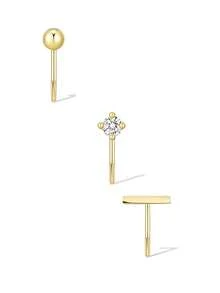 HOTNICE Anting Kait Setengah Lingkaran Tanpa Telinga, Anting Lingkaran Terbuka yang Dapat Dilepas, Anting Ringan Tanpa Tindik untuk Wanita, Nyaman untuk Tidur, Perhiasan Modis, Hadiah Sempurna untuk Wanita - Emas - View 4