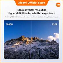 Xiaomi Smart Projector L1 – Full HD 1080P, Auto Focus & Keystone, 200 ISO Lumens, Dolby Audio, Android TV OS, 120" Max Screen | Compact Home Cinema Experience With Smart Streaming And Wireless Casting - UK Plug(220-240V) - View 4