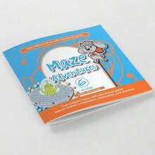 Maze Puzzle Book, Helps You Work Calmly And Efficiently, Simple And Fun Thinking Training, Develops Planning Ability And Perseverance, Ideal Choice For Killing Time At Your Desk, During Breaks And While Traveling - Maze Game - View 16