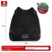 Bantalan Jok Motor yang Dapat Dilepas untuk Meredakan Tekanan, Sarung Jok Motor Gel Anti-Selip dan Bernapas, Cocok untuk Berkendara Jarak Jauh dan Dekat, Bantalan Jok Motor untuk Pengendara, Sarung Jok Silikon Gel Berbentuk Sarang Lebah, Tahan Air, Perlindungan Matahari, Peredam Guncangan, Isolasi Panas untuk Sepeda Motor Listrik - Berbagai gaya - View 9
