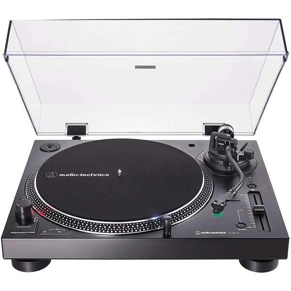 Audio Technica Audio-Technica AT-LP120XBT-USB-BK Wireless Direct-Drive Turntable, Black