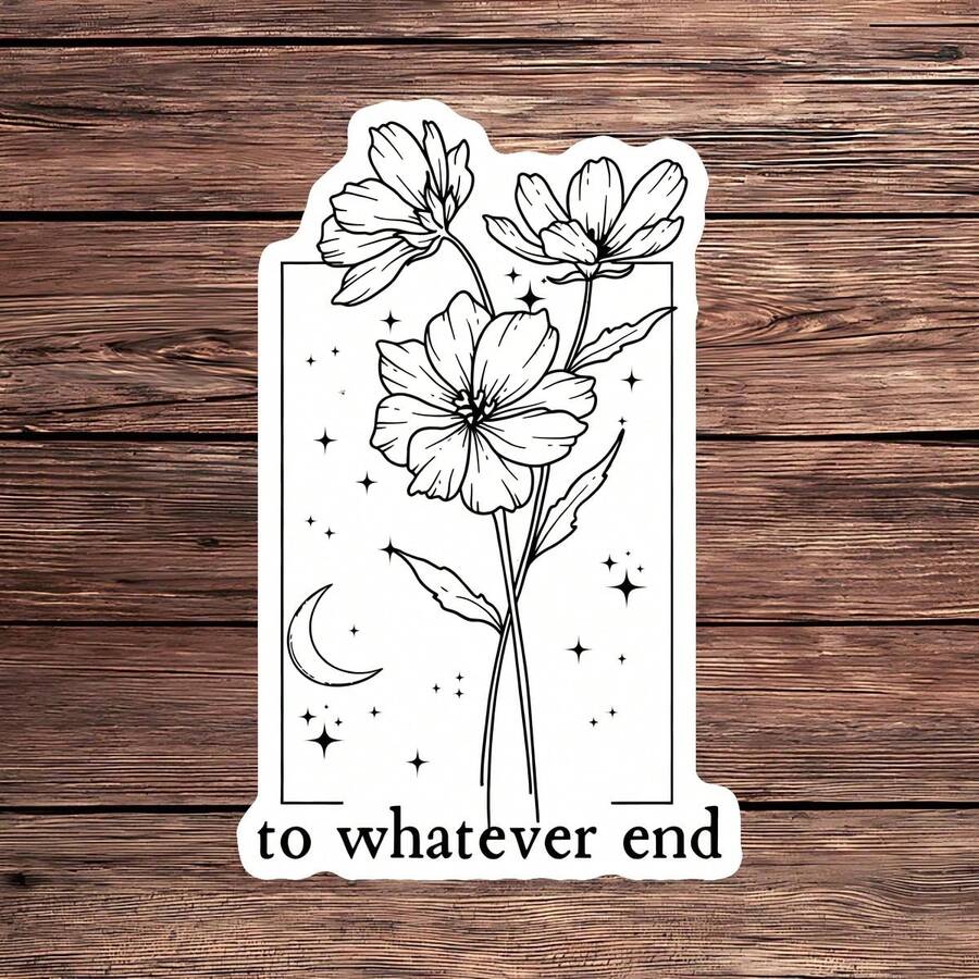 1 miếng dán decal vinyl chống nước Epic Fantasy Novel Bookish, trích dẫn Booktok Reader cho laptop, bình nước, sổ tay, máy đọc sách, sticker cho người yêu sách, văn phòng phẩm aesthetic dùng journaling, scrapbook, quà tặng cho nữ - S2314 - Xem 1