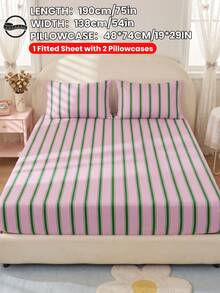 2/3pcs Printed Bedding Set, Bedding, Mattress Protector Set, Comfortable Home Textiles, Breathable Anti-Pilling Mattress Cover, Home Decor, Suitable For All Seasons, Machine Washable, Back To School - Multicolor - View 25