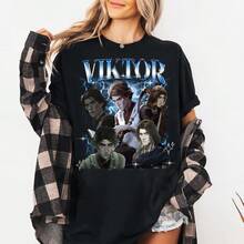 Viktor Arcane Shirt,  Anime Lol Shirt - Black - View 1