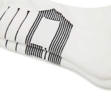 LI-NING Basketball Series Antibacterial Mid-Calf Socks Cushioned Shock Absorbing Socks for Training & Running AWLW037 - 白色 - 查看 3