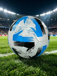 1pc Team Sports Football, Suitable For Training, High Elasticity & Anti-Burst, Comfortable Feel, Multi-Color Red Football, Precision Machine Stitched, Beach, Grass, Indoor & Outdoor Universal - Multicolor - View 7