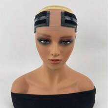 Women's Lace Wig Fixing Band: Adjustable Silicone Non-Slip Wig Clip With Middle Lace Parting And Ear Openings, Secure Fit, Breathable And Comfortable, Suitable For Wigs, Chemotherapy, Cosplay, Sports And Daily Wear Wig Accessory, Halloween - View 10