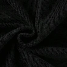 Puma Women's Fashion Minimalist Hooded Pullover Long Sleeve Knit Sports Sweatshirt, Spring/Autumn, 68606301 - Black - View 7