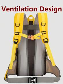 Breathable Outdoor Sports Nylon Women's Backpack, Can Fit 15.6-Inch Laptop; Multifunctional Hiking Bag, Large Capacity Travel Bag; Multi-Pocket Trekking Bag, Suitable For Travel, Vacation, Hiking, Skiing, Shock Absorption, Camping, Outdoor Sports, Holiday Gift, Birthday Gift - Multicolor - View 5
