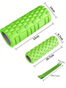 Foam Roller, Premium Yoga Roller, EVA Hollow Yoga Pilates Massage Roller, For Pilates Exercise, Enhanced Home Workouts - Improve Flexibility, Stretching, Muscle Relaxation - Multicolor - View 8
