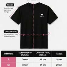 Blusa T-shirt Feminina Pedagogia Preta/Dourado - 3 - Visão 4
