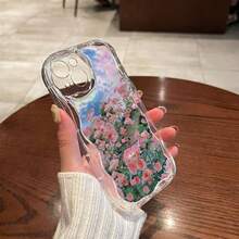1 Funda para  de TPU Suave, Diseño de Bordes Ondulados Estilo Crema, Marco Curvo 3D, Protección de Cámara, Antigolpes, Resistente al Desgaste, Diseño Premium, Compatible con la Serie . MXNYBLK611 - NYBL-TM-MXNYBLK611 - Ver 1
