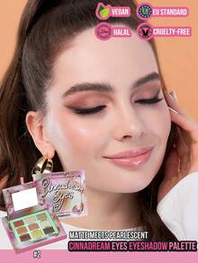 MISSLYN 1PC Cinnadream Eyes Eyeshadow Palette, Highly Pigmented, Blendable, Smooth Texture, Long-Lasting Eye Makeup Palette, Matte & Shimmer Finish, Daily Wear, Travel, Party & Y2K - #2 Cinnavibes - View 12