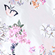 Gray Background Flower