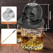 Smoker Set,Ceramic Smoker Set,Infuser Set,Suitable For Beverage Smoking Set,Suitable For Father,Husband,Friend - A - View 6