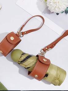 Multifunctional Keychain Accessory For Women's Handbag, Leather Strap With Adjustable Length, Perfect For Outdoor Travel And Bicycle Storage - Multicolor - View 7
