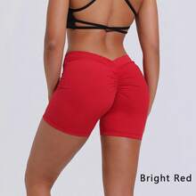 DIAS FIT JOY High Waist Butt Lifting Sports Shorts, Women's Nylon Yoga Shorts, Workout And Fitness Sports Pants - Gray - 查看 11