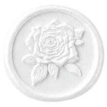20 PCS 3D Relief Rose Pattern Wax Seal Stickers, Envelope Seal Stickers Envelope Seals Self-Adhesive Stickers For Wedding Party Birthday Christmas - 3D Rose - View 4