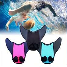 Non-Slip Mermaid Swim Fins, Lightweight Mid-To-Long Blade Diving Training Fins, Comfortable Foot Pocket, Summer Beach Essential, Swimming Pool Floating Gear - Multicolor - View 6