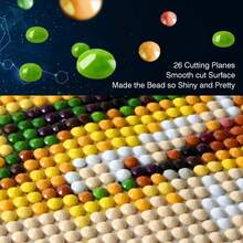 1 pieza Kit de pintura de diamantes, imagen de flor en flor, kit de arte de diamantes, kit de pintura de punto de cruz, regalo de bordado de diamantes mosaico, adecuado para principiantes adultos, exquisita pegatina de diamantes hecha a mano para aliviar el estrés, kit de arte digital, diamante de taladro redondo completo, diamante DIY, mejor regalo muy adecuado para decoración del hogar y decoración de pared de la habitación - Conjuntos - Ver 6