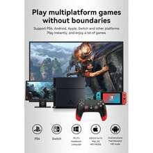 Game Controller Dental Controller Dual Vibration Handheld Game Console - Dusty Blue - View 4
