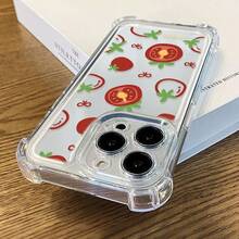 Funda para Teléfono: Una Funda Transparente Antigolpes de Cuatro Esquinas con Estampados de Patrones de Anime, Adecuada para 11, 12, 13, 14, 15, 16, 17, PRO, PROMAX, PLUS,, 16E, 17AIR, X, XR, XSMAX. - transparente - Ver 6