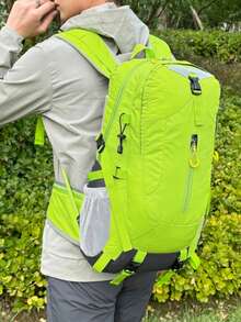 Breathable Outdoor Sports Nylon Women's Backpack, Can Fit 15.6-Inch Laptop; Multifunctional Hiking Bag, Large Capacity Travel Bag; Multi-Pocket Trekking Bag, Suitable For Travel, Vacation, Hiking, Skiing, Shock Absorption, Camping, Outdoor Sports, Holiday Gift, Birthday Gift - Multicolor - View 12
