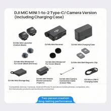 dji Mic Mini Mikrofon Lavalier Nirkabel Mini, Kualitas Suara Definisi Tinggi, Pengurangan Kebisingan Cerdas, Ringan dan Portabel dengan Kenyamanan Pemakaian, Kontrol Penguatan Otomatis untuk Mencegah Distorsi Audio, Antarmuka Universal Tipe-C, Kompatibel dengan Android, iPhone, dan Kamera, Daya Tahan Baterai Ultra Panjang 48 Jam - View 7